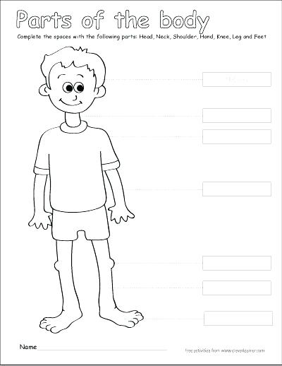 Full Body Coloring Pages At Free Printable Colorings