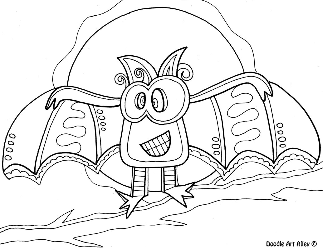 Full Page Halloween Coloring Pages at GetColorings.com | Free printable