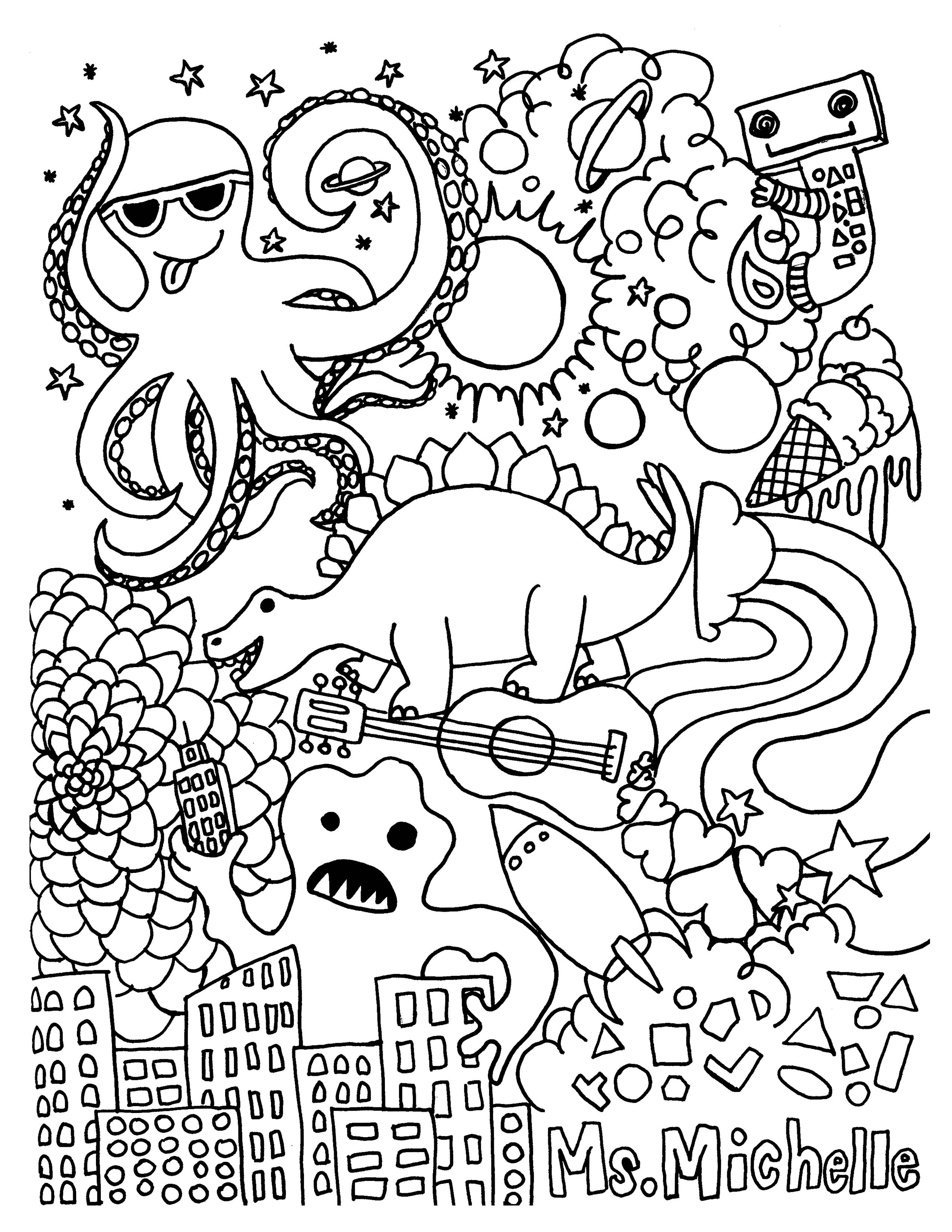 Full Page Printable Halloween Coloring Pages at GetColorings.com | Free