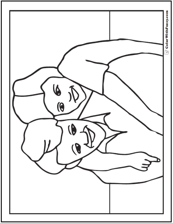 Funny Fathers Day Coloring Pages at GetColorings.com | Free printable