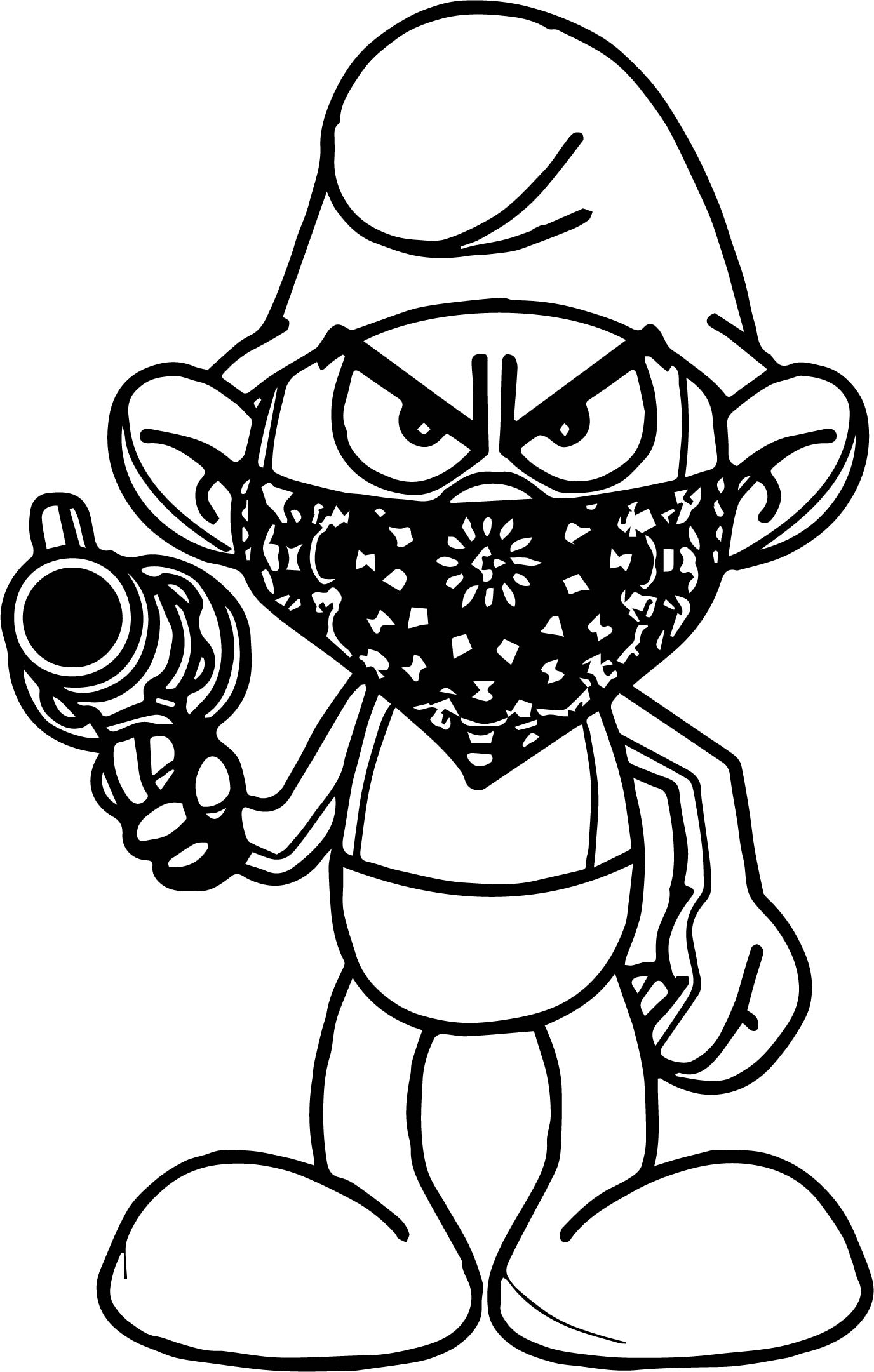 Gangster Mickey Mouse Coloring Pages at GetColorings.com | Free
