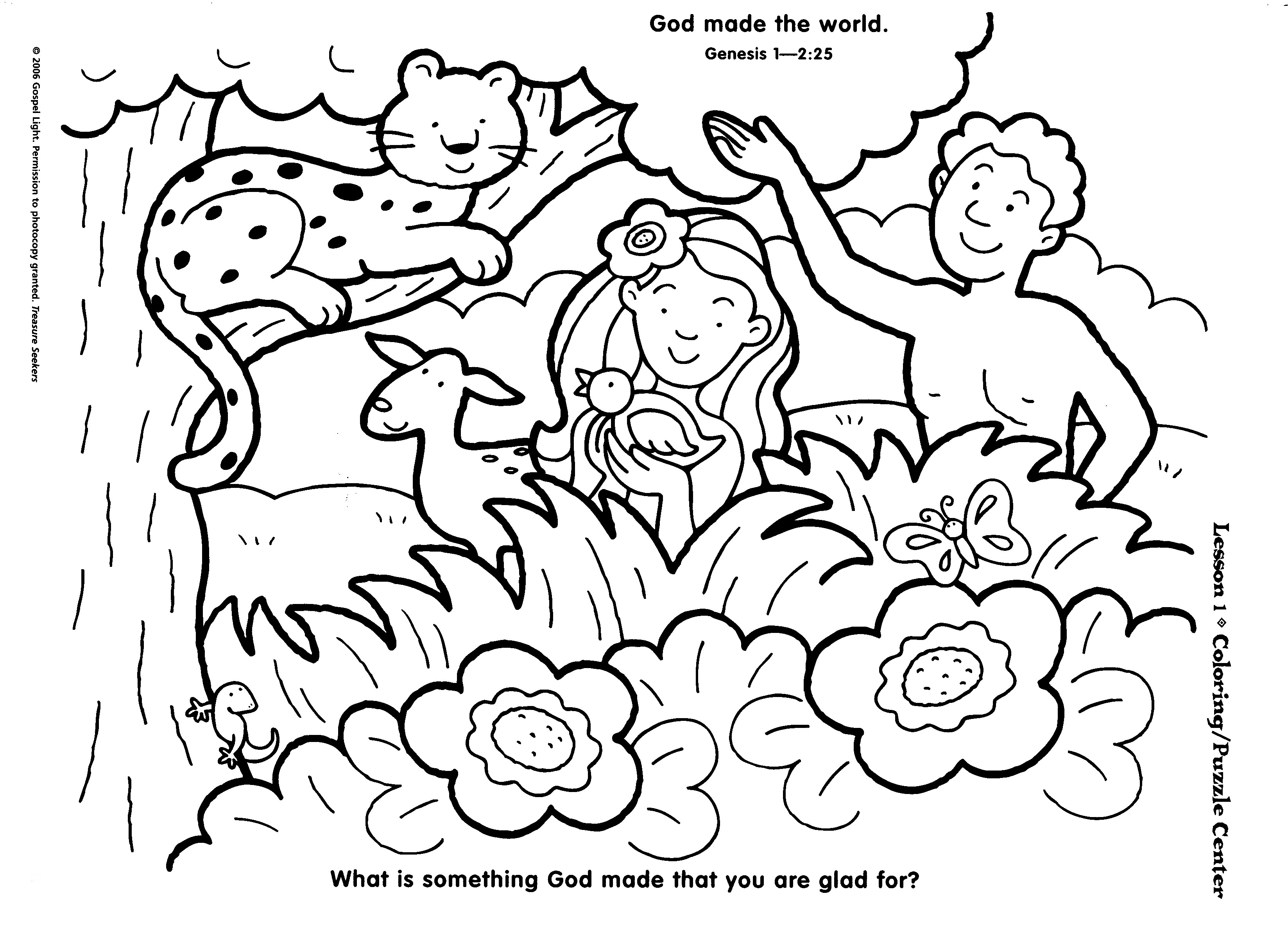 Garden Of Eden Coloring Pages at GetColorings.com | Free printable