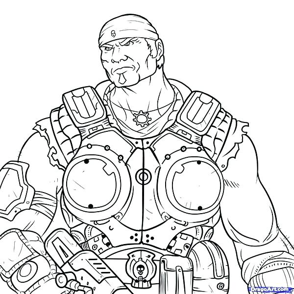 Gears Of War Coloring Pages at GetColorings.com | Free printable