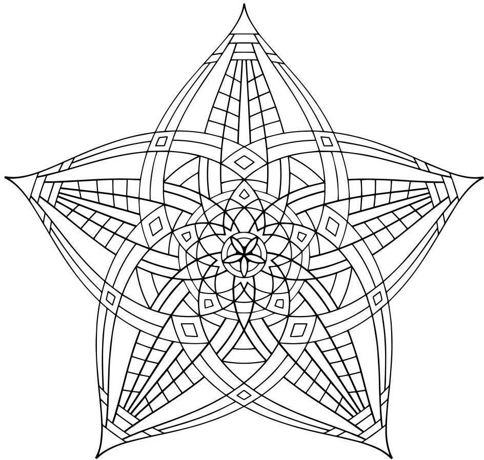 Geometric Coloring Pages For Adults at GetColorings.com | Free ... Geometric Coloring Pages For Adults at GetColorings.com | Free ...