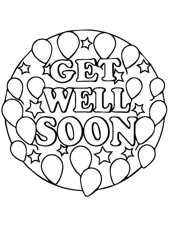 Get Well Soon Coloring Pages at GetColorings com Free printable