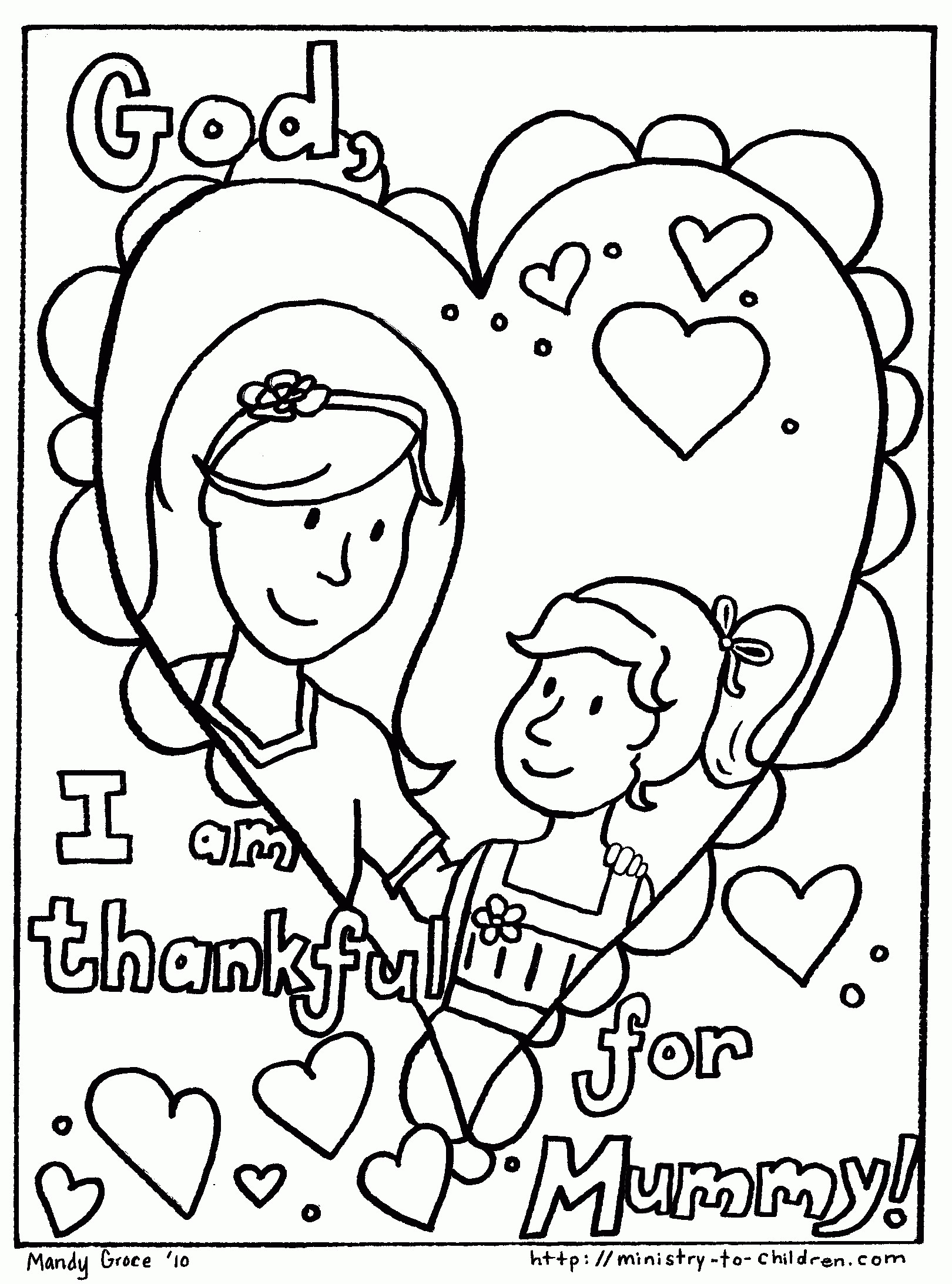 Get Well Soon Mom Coloring Pages at GetColorings.com | Free printable