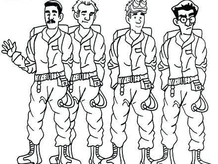 Ghostbusters Car Coloring Pages at GetColorings.com | Free printable