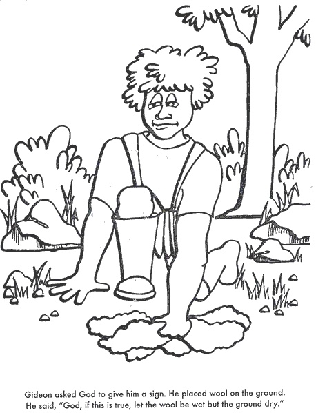 Gideon Bible Coloring Pages at GetColorings.com | Free printable