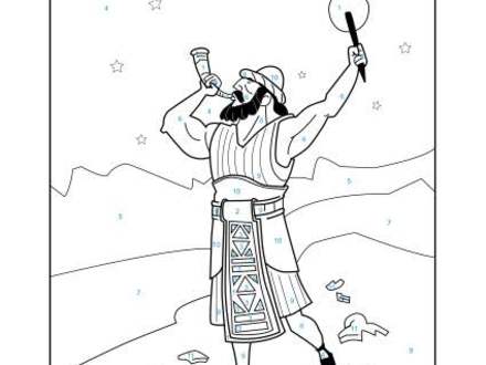 Gideon Bible Story Coloring Pages at GetColorings.com | Free printable