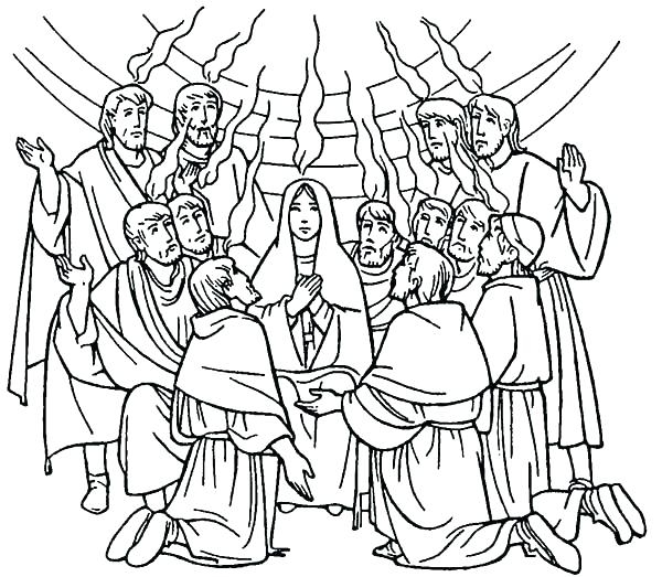 Gifts Of The Holy Spirit Coloring Pages at GetColorings.com | Free
