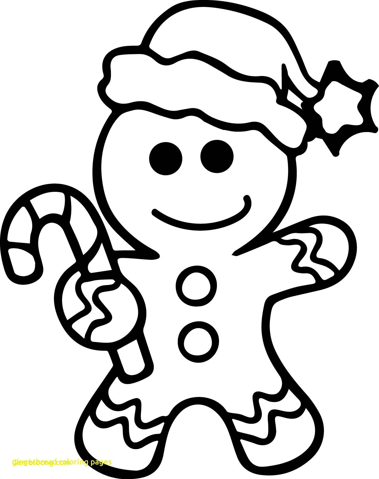 Gingerbread Cookie Coloring Page at GetColorings.com | Free printable