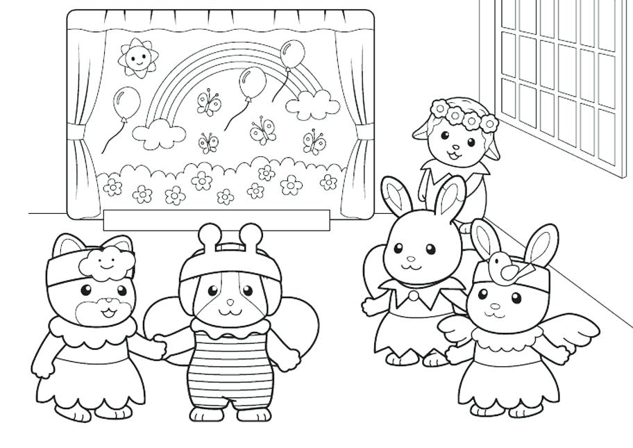 Gingerbread Family Coloring Pages At Getcolorings.com 