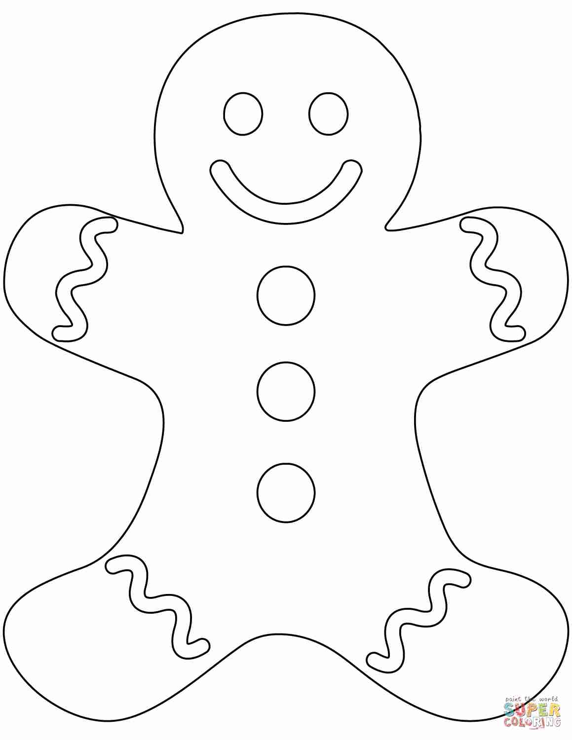 Gingerbread Girl Coloring Page at GetColorings.com | Free printable