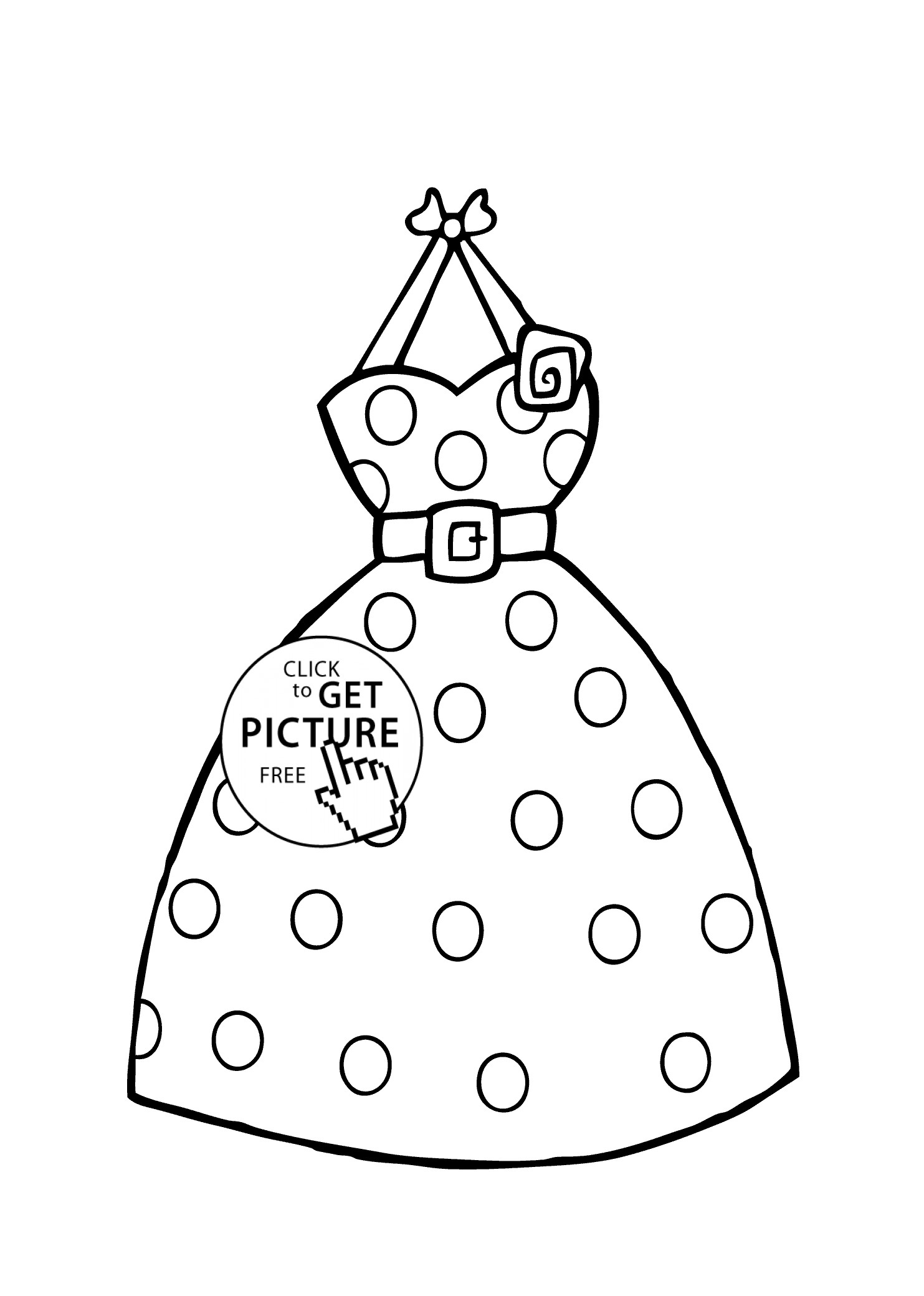 Girl Clothes Coloring Pages at GetColorings.com | Free printable