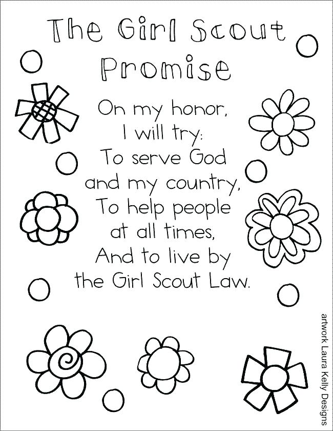 Girl Scout Brownie Coloring Pages At GetColorings Free Printable 