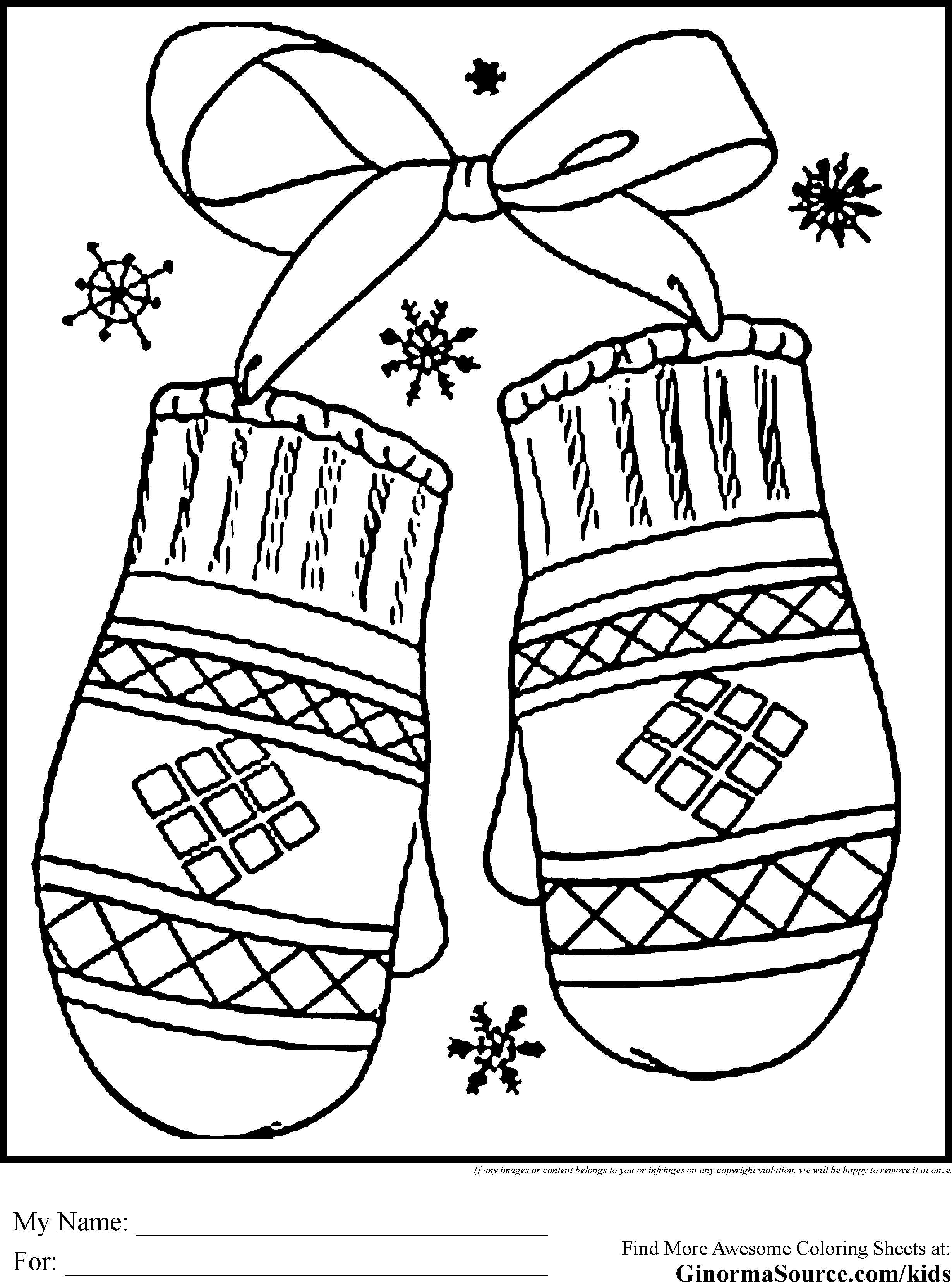 girl scout christmas coloring pages