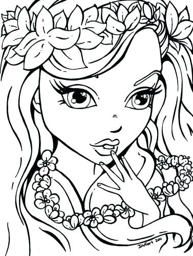 Girly Coloring Pages Printable at GetColorings.com | Free printable ...
