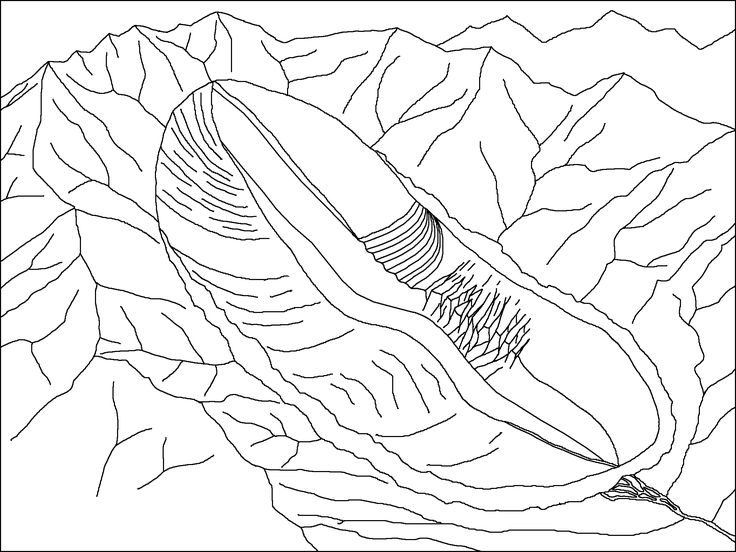 Glacier Coloring Pages at GetColorings.com | Free printable colorings