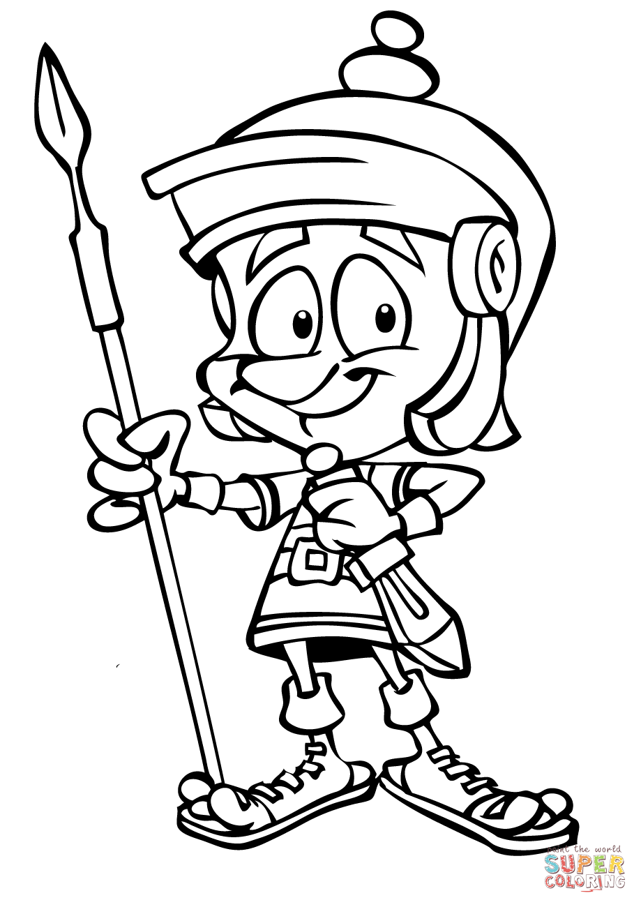 Gladiator Coloring Page at GetColorings.com | Free printable colorings