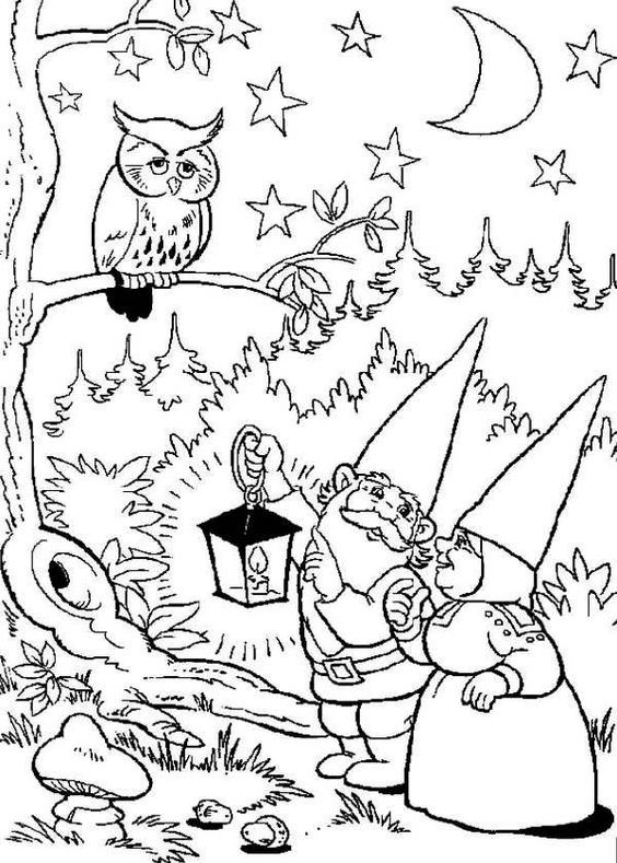 Gnome Coloring Pages at GetColorings.com | Free printable colorings