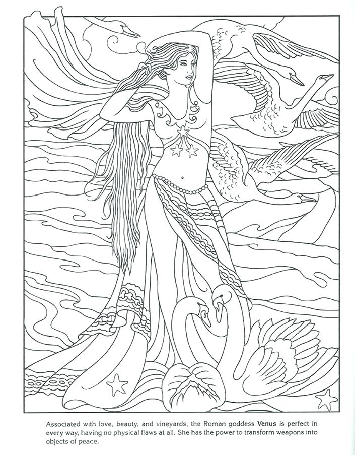 Goddess Coloring Pages at GetColorings.com | Free printable colorings