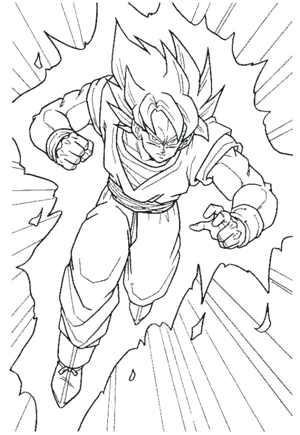 Goku Ssj Coloring Pages at GetColorings.com | Free printable colorings
