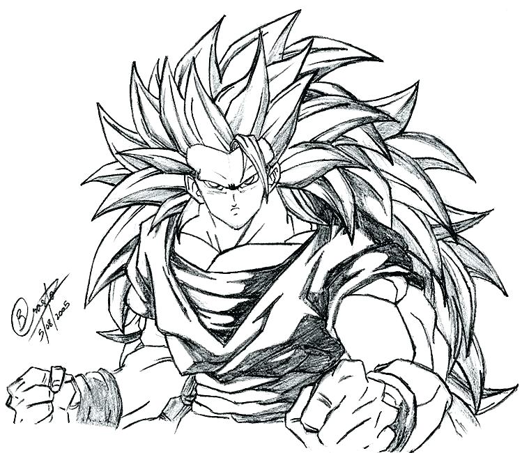 + Print Goku Coloring Pages Gif - Super Coloring