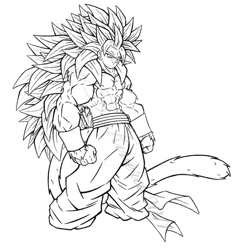 Coloring Pages Goku Modern Creative Ideas