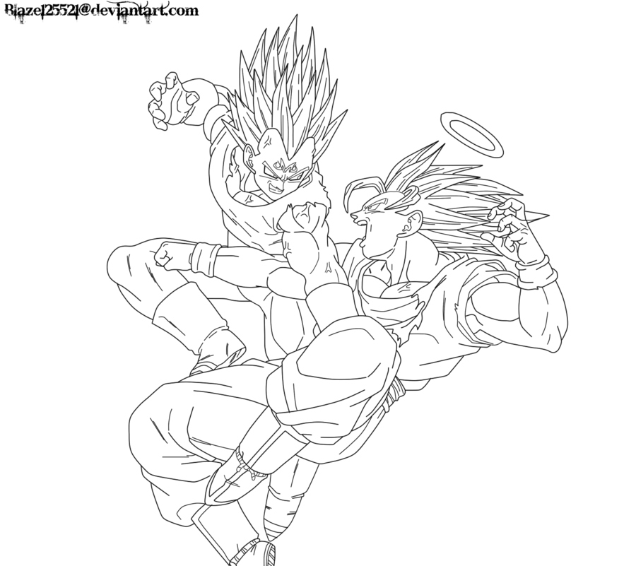 Goku Vs Frieza Coloring Pages at GetColorings.com | Free printable