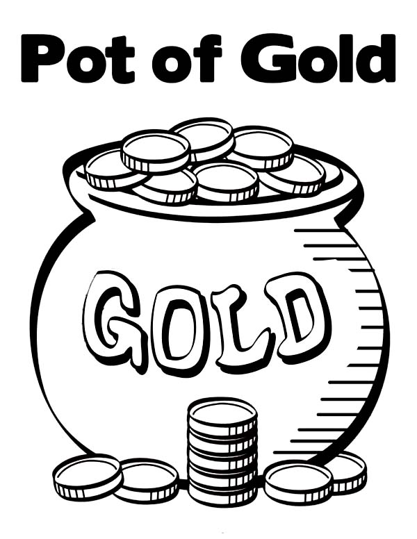 Gold Coloring Pages Coloring Pages