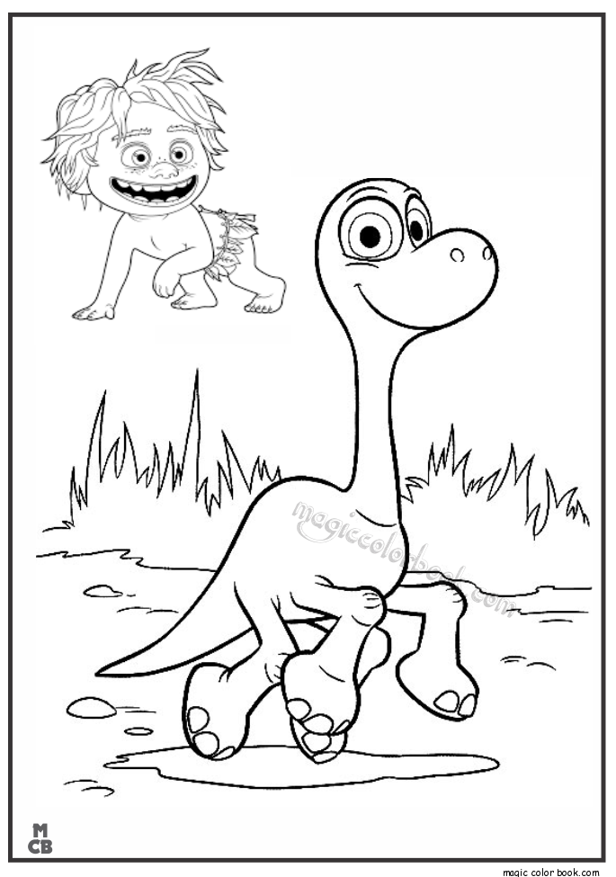 685x975 Good Dinosaur Coloring Pages Free Print