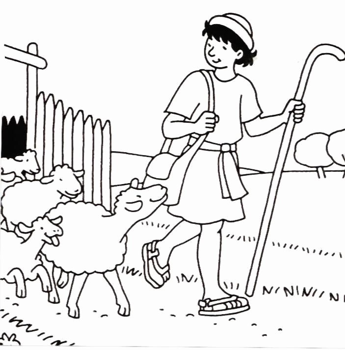 Good Shepherd Coloring Page At GetColorings Free Printable 