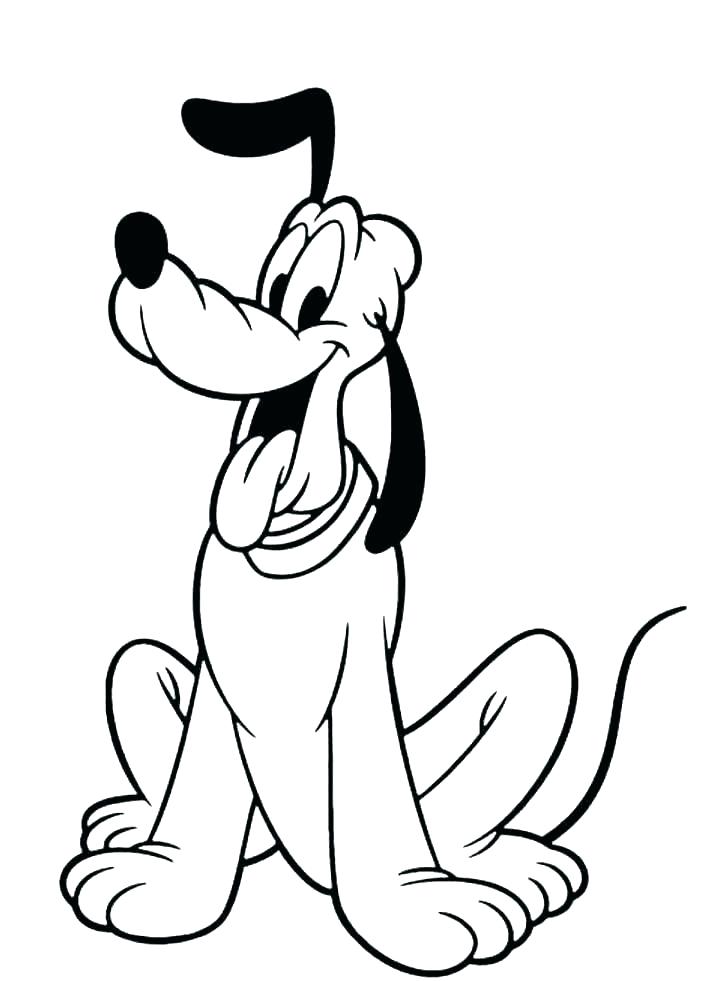 Goofy Coloring Pages At GetColorings Free Printable Colorings 