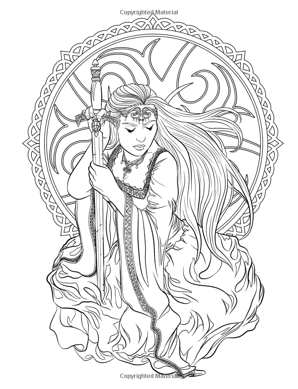 Gothic Adult Coloring Pages at GetColorings.com | Free printable
