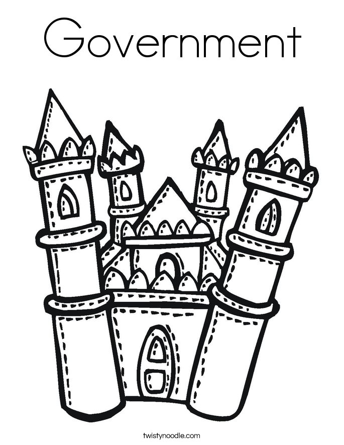 New Branches Of Government Coloring Pages 