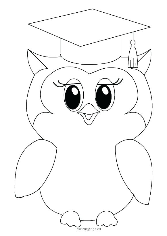 Graduation Cap Coloring Page at GetColorings.com | Free printable