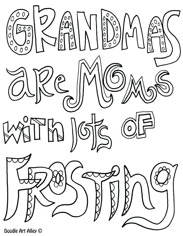 Grandma Coloring Page At GetColorings Free Printable Colorings Pages To Print And Color