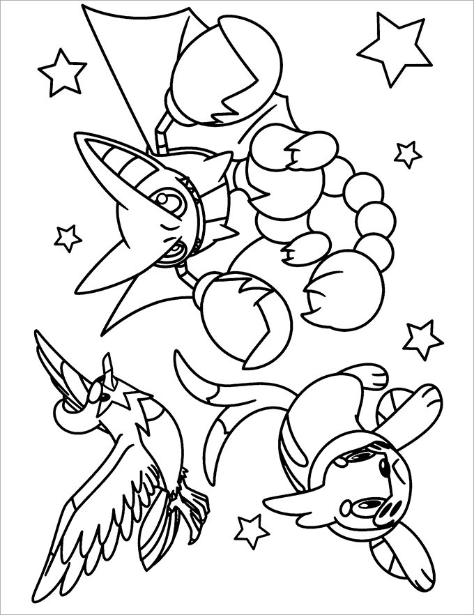 Grass Type Pokemon Coloring Pages at GetColorings.com ...