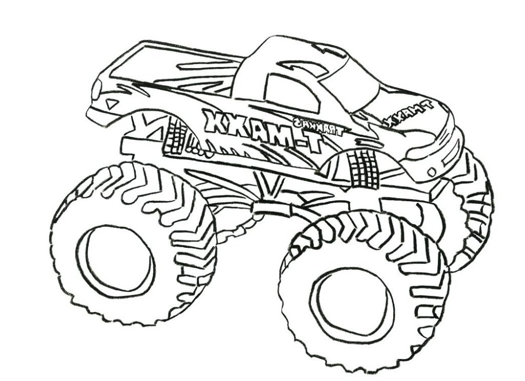 Grave Digger Monster Truck Coloring Pages at GetColorings ...