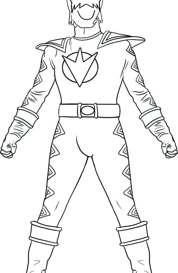 Green Power Ranger Coloring Page At GetColorings Free Printable 
