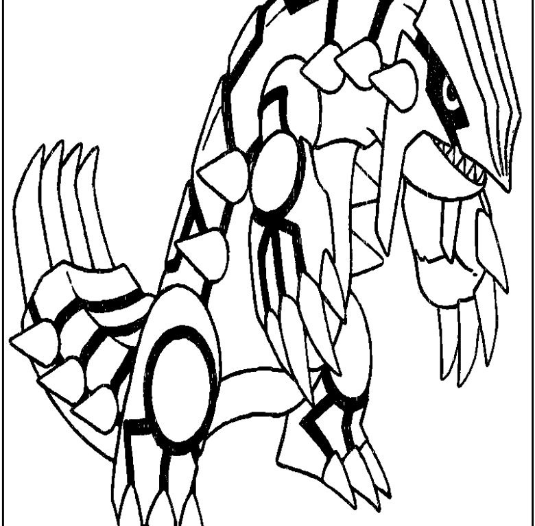 Groudon Coloring Page at GetColorings.com | Free printable colorings
