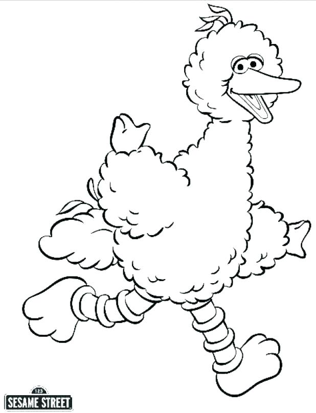 Grover Sesame Street Coloring Pages at GetColorings.com | Free
