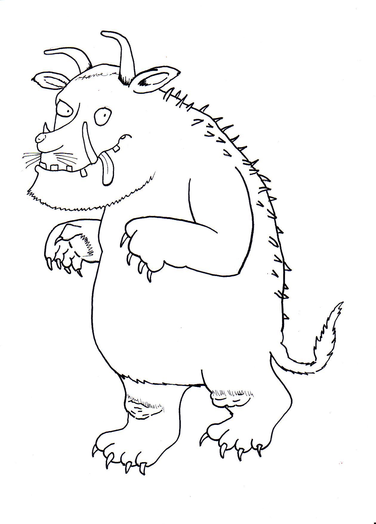 Gruffalo Coloring Pages at GetColorings.com | Free printable colorings