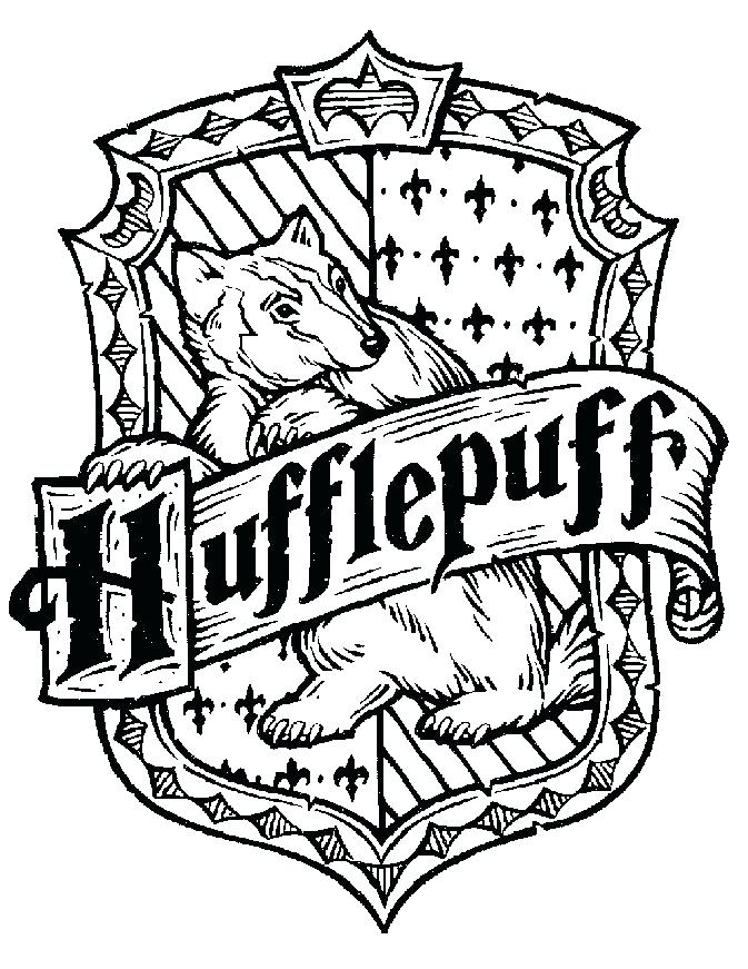 gryffindor coloring page