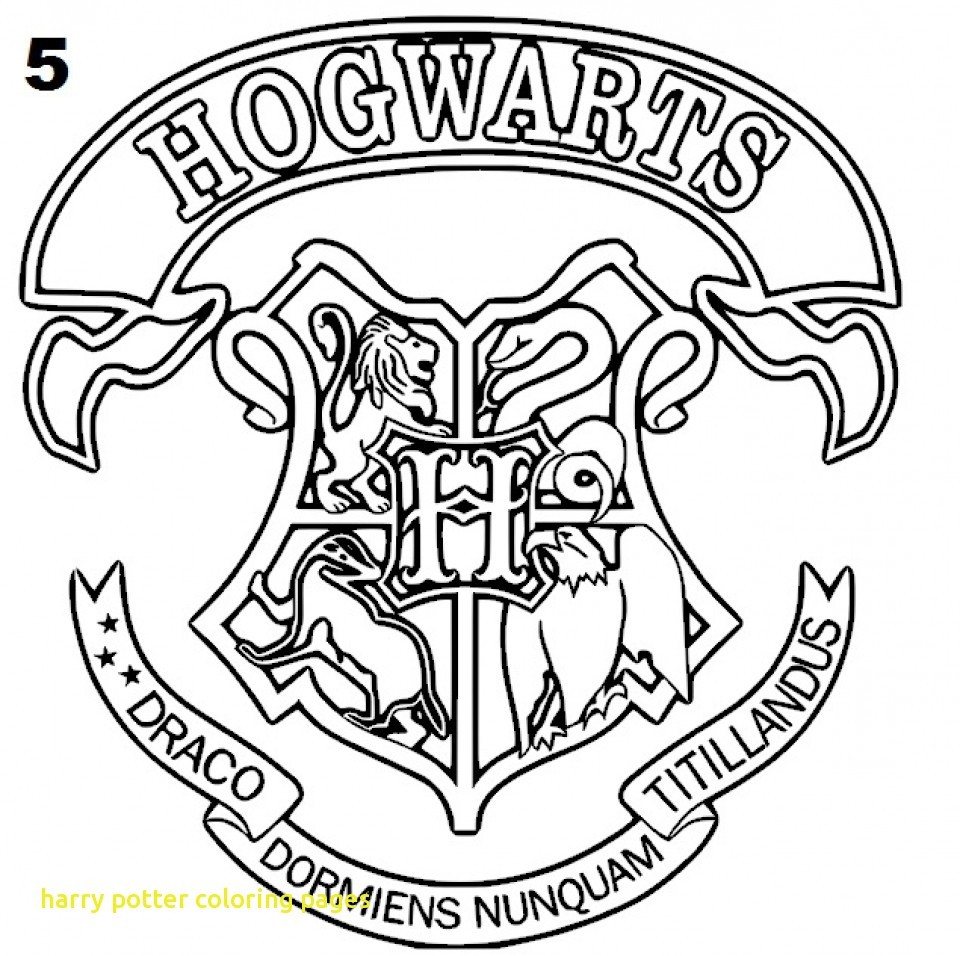 Gryffindor Crest Coloring Pages At GetColorings Free Printable