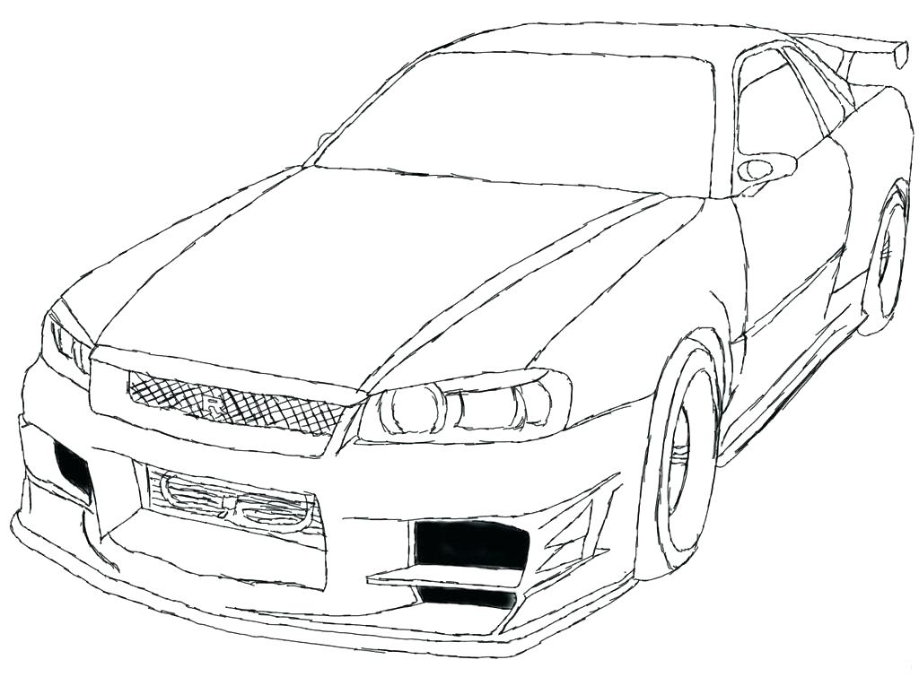 Jdm Car Coloring Pages Coloring Pages