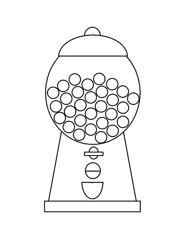 Gumball Machine Printable Printable Word Searches