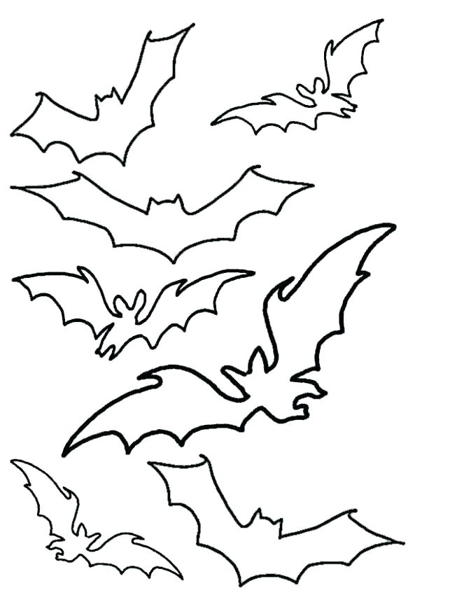 Halloween Bat Coloring Pages at GetColorings.com | Free printable