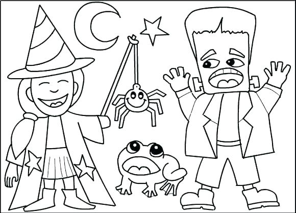 Halloween Coloring Pages For Boys at GetColorings.com | Free printable