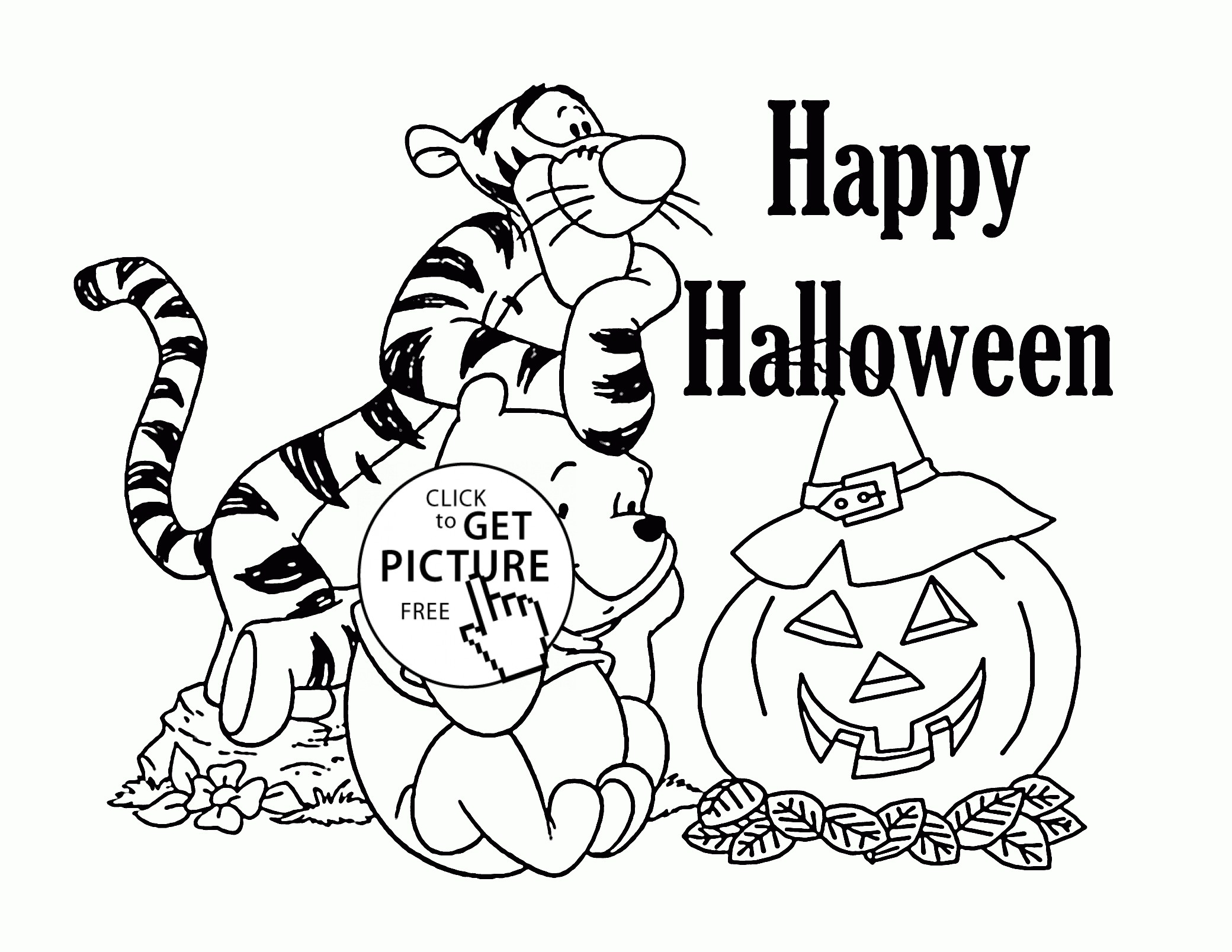 Halloween Coloring Pages For Kids at Free printable